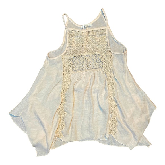 Rebellion Tops - Rebellion• Handkerchief Style Flowy Tank Top• Size Small